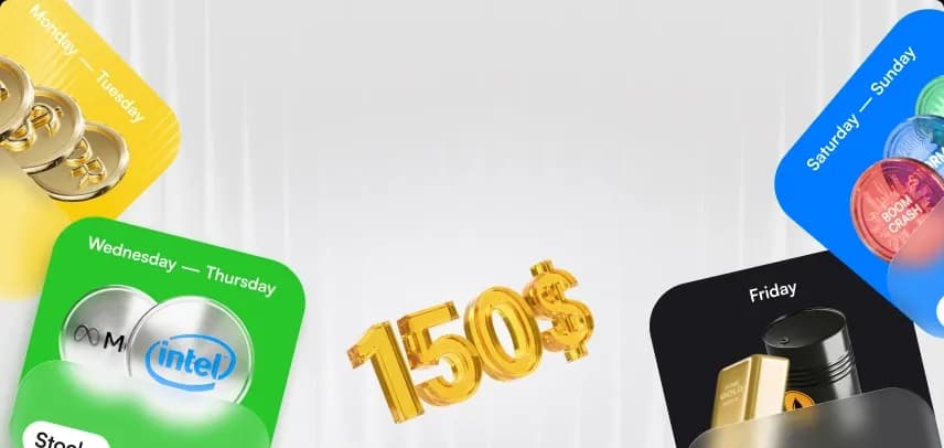Bonus $150: สำรวจตลาดและถอนผลตอบแทนได้ฟรี